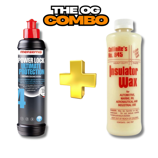 Menzerna Powerlock + Collinite 845 Wax OG Combo
