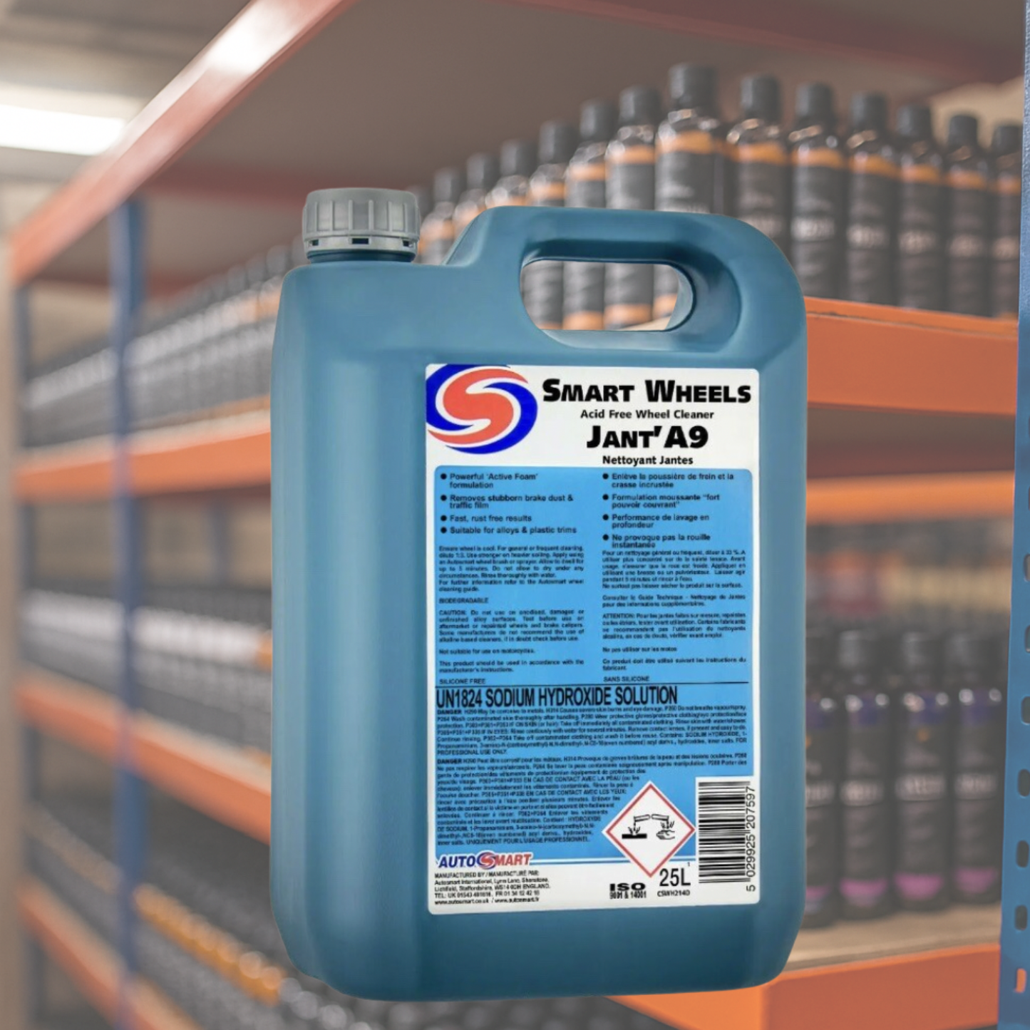 Autosmart Smart Wheels – Acid-Free Wheel Cleaner (5L Trade Size)