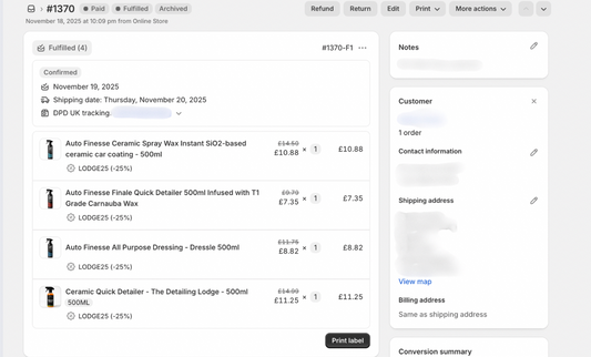 🚀 A Small Win That Means Everything: Our First Shopify Order Since the Relaunch