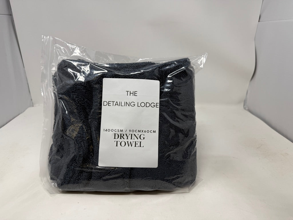 Twisted Loop Drying Towel – 90x60cm Ultra Absorbent Microfibre 1400 GSM | The Detailing Lodge
