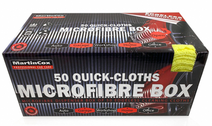 Box of Cloths – Multi-Purpose Valeting & Detailing Cloths (10 Pack) | Professional Soft Cleaning Wipes | Martin Cox MOGG194