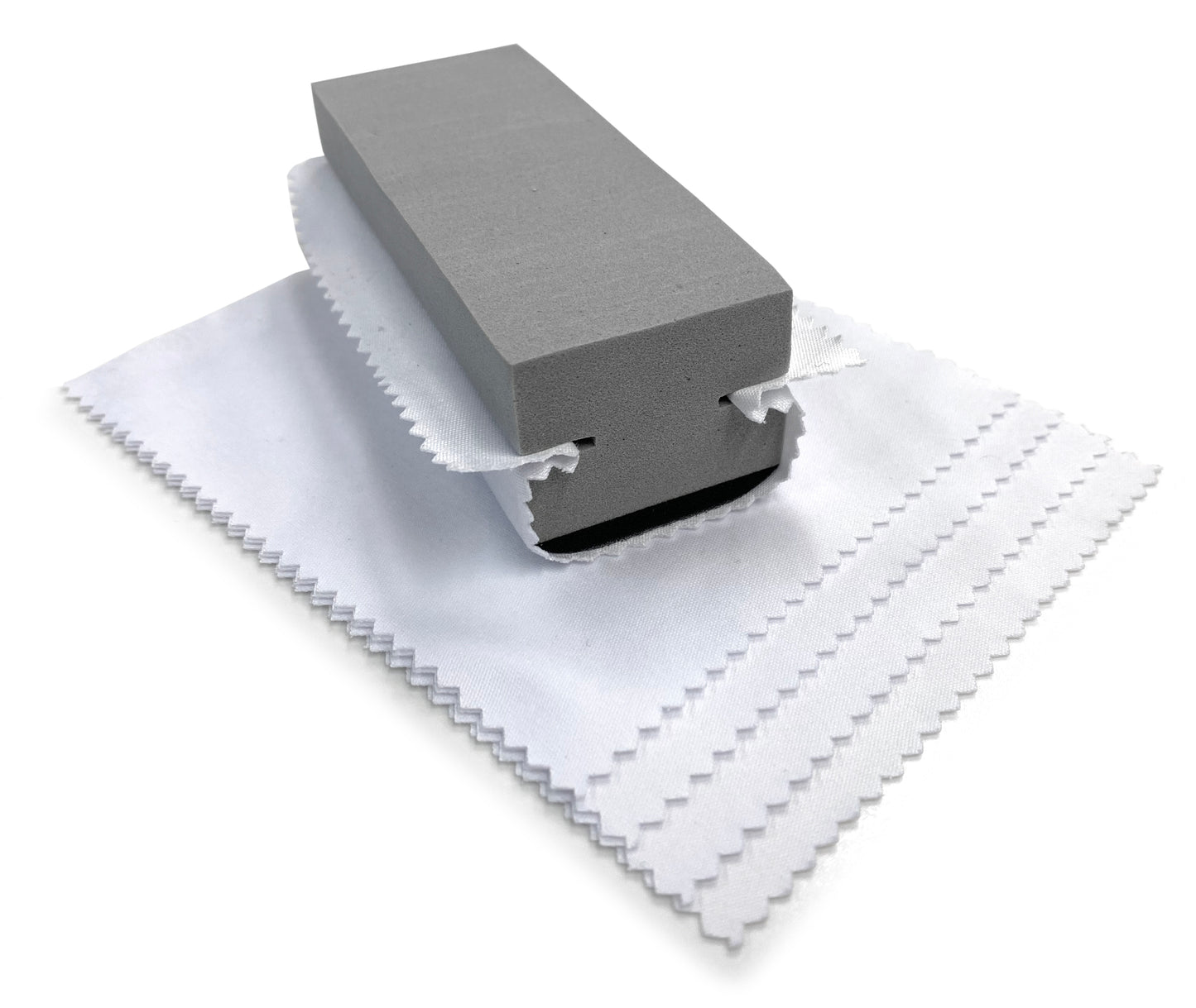 Pro Ceramic Coating Application Kit – 5 Applicator Pads & 5 Suede Cloths | Professional Ceramic Coating Accessories