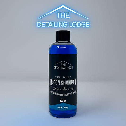 DECON Shampoo – Deep Cleaning Car Wash | Removes Wax, Grime & Salt for a Fresh Surface | The Detailing Lodge