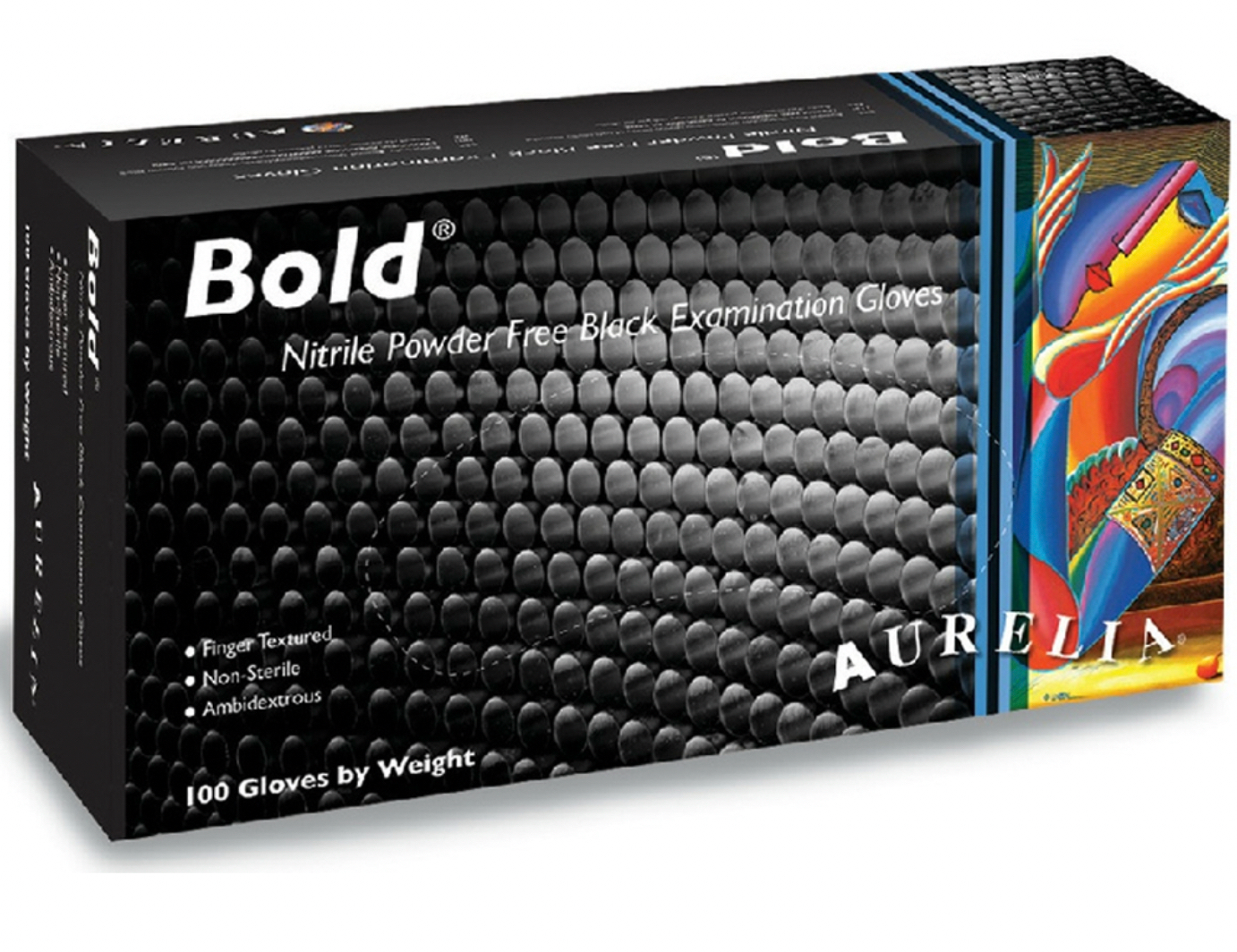 Black Specialist Ultra Thick Nitrile Disposable Gloves – Heavy Duty, Latex-Free, Powder-Free (100 Gloves / Box, M–XL)