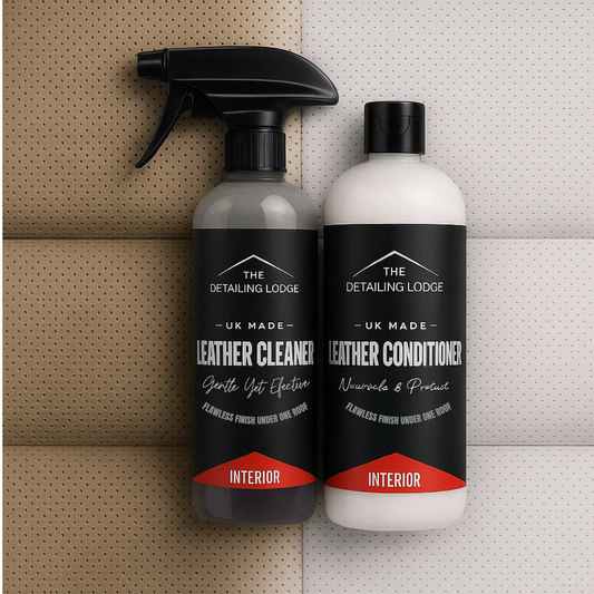 The Detailing Lodge Leather Care Kit – Cleaner & Conditioner Bundle 500ml (UK Made)