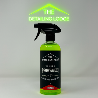 Proweave X1 – Interior Fabric & Upholstery Shampoo | Dilutable, Scented, Wet Vac Safe | The Detailing Lodge |