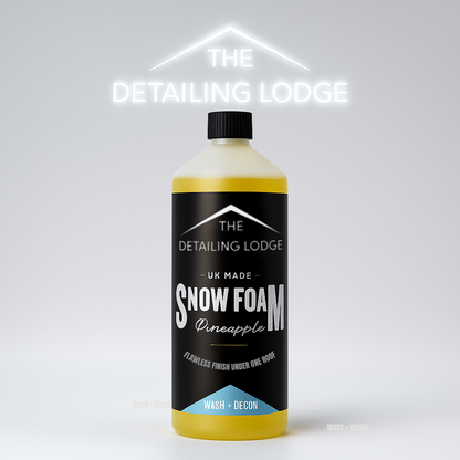 Snow Foam – Pre-Wash Car Shampoo | Thick Clinging Foam for Safe Paintwork Cleaning | The Detailing Lodge
