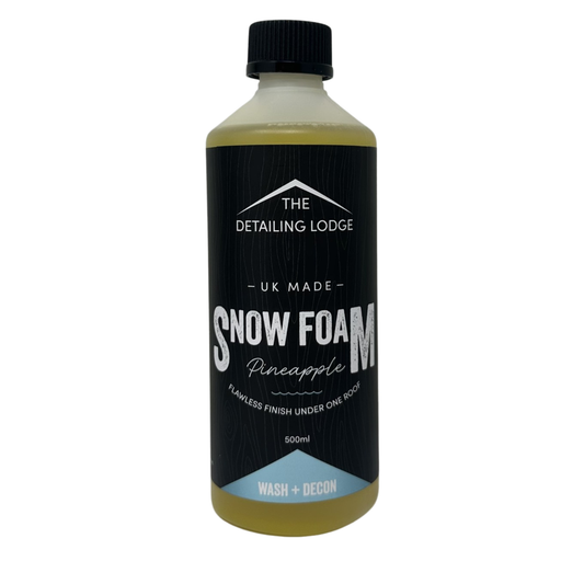 Snow Foam – Pre-Wash Car Shampoo | Thick Clinging Foam for Safe Paintwork Cleaning | The Detailing Lodge