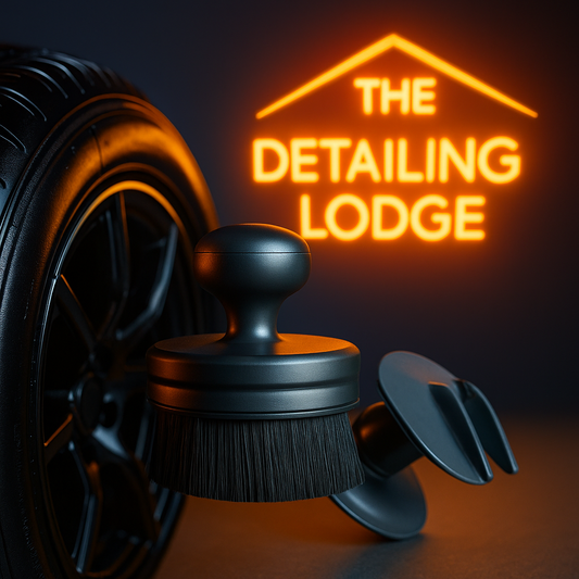 Tyre dressing brush (The Puck)