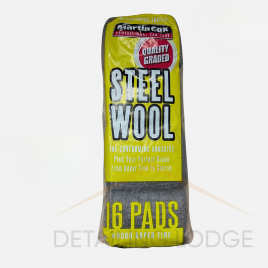 Martin Cox 0000 Grade Wire Wool (MOGG162) – Ultra-Fine Metal & Glass Polishing Wool | Professional Detailing & Restoration Tool