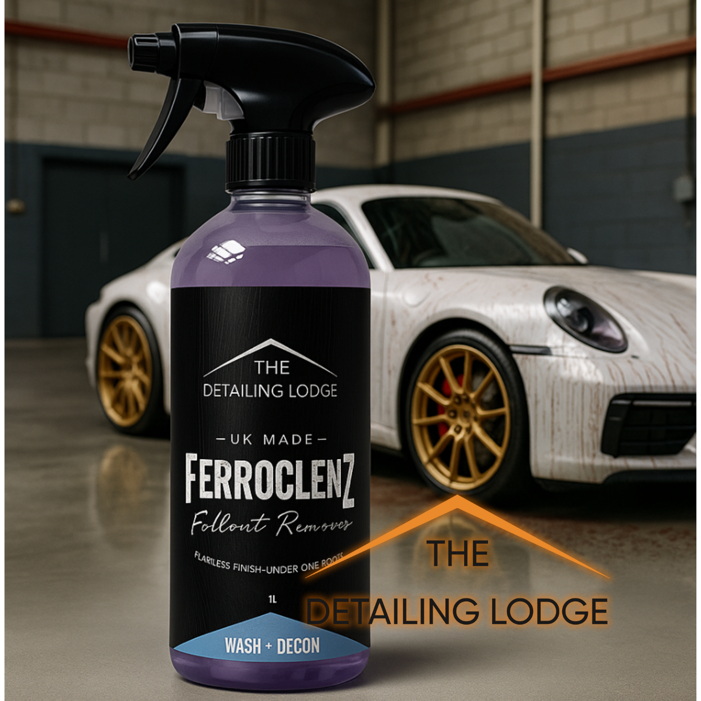 Ferroclenz Fallout Remover – pH Balanced Iron & Contaminant Remover | The Detailing Lodge