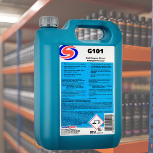 Autosmart G101 5L – Heavy-Duty All Purpose Cleaner (APC) for Interior & Exterior Vehicle Cleaning